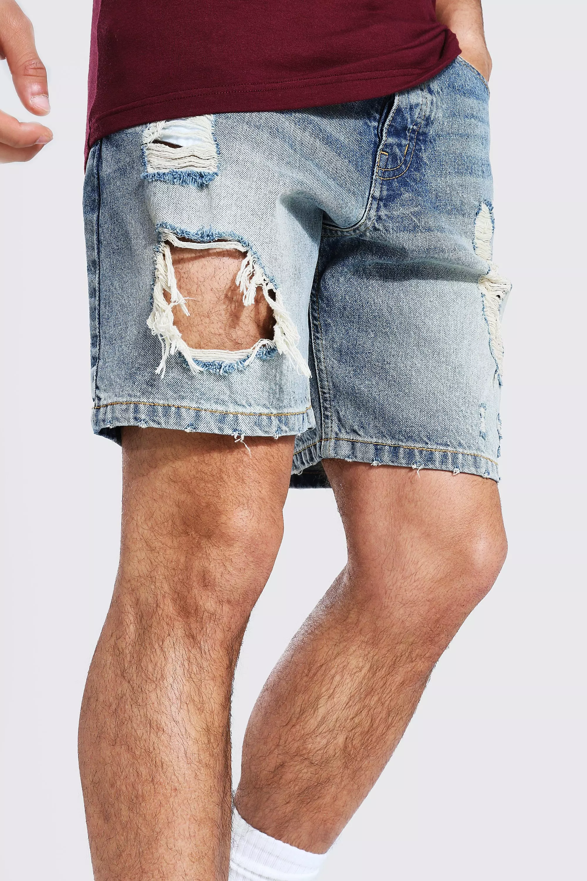 Extreme cheap distressed shorts